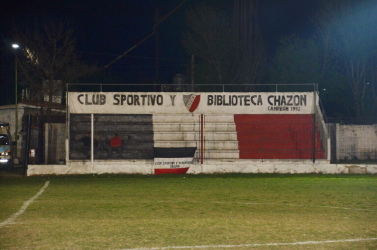 Hoy cumple años Sportivo Chazón.